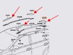 Ốp giá nóc xe Lexus RX350/450h